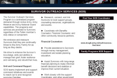 Family Programs: Survivor Outreach Services Info. paper