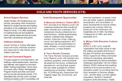 Family Programs: Child and Youth Services Info. paper