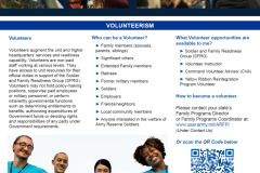 Family Programs: Volunteerism Info. paper
