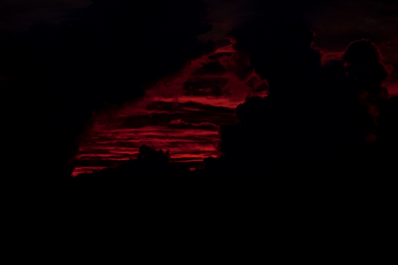 Fire in the sky