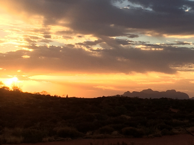 Kata Tjuta Sunset